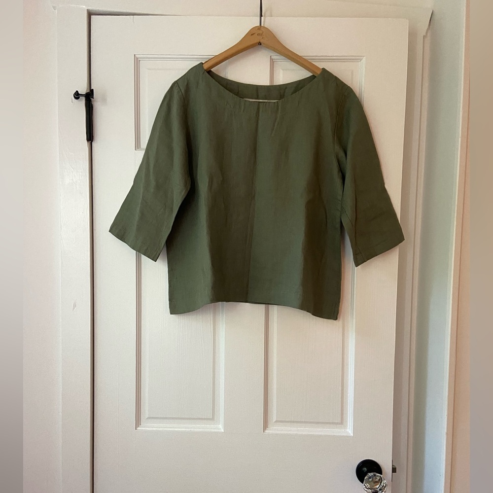 notPERFECTLINEN January Top